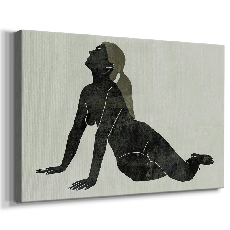 Folded Figure IV -Gallery Wrapped Cavas, 40X60