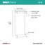 Shelftrack 2' Double Hang Wire Shelf Kit