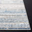 Tapis ivoire / bleu à motif abstrait Hobgood-375054035