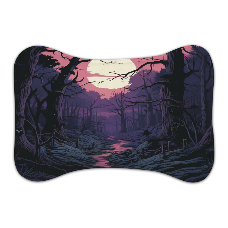 Tapis d'alimentation en os 1 pièce Creepy, XL (18 po)