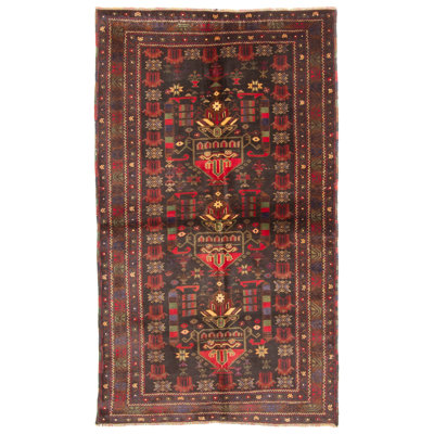 Riker Black Rug 3'7" x 6'3"