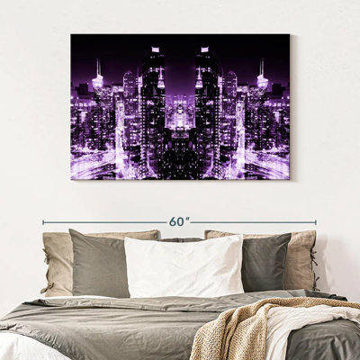 Ravi NYC Reflection - Night Skyline III