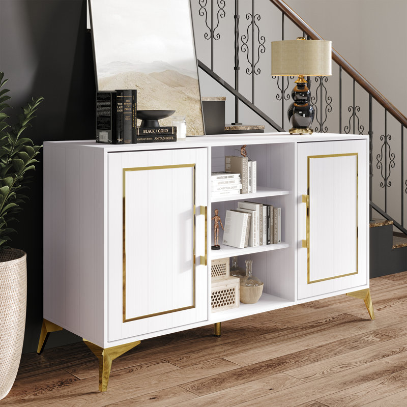 Baccus 47.16 " W Sideboard, White