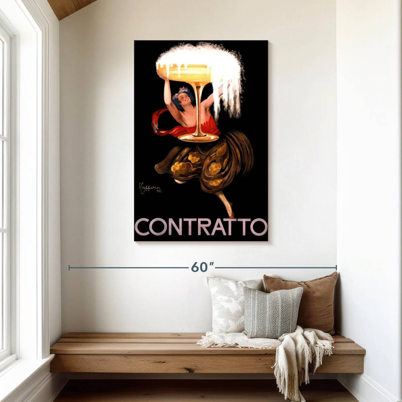 Publicité Yarlin Contratto, H 45 po x l 30 po