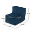 Petit fauteuil à billes en velours-103685843