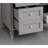This Single Sink Bathroom Vanity With Overhead Sink Is Paired With A Modern Storage Cabinet With 2 Regular Drawers And 1 Pull-Out Drawer, Which Makes Efficient Use Of Space And Cleverly Combines Practicality And Beauty.-1696123573