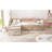Comfortable L-Shaped Platform Bed With Extra Storage And Durable Construction