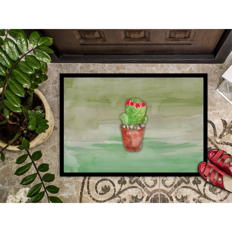 Tapis de porte pour l’extérieur antidérapant, Rectangle 1 pi 6 po x 2 pi 3 po