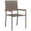 9 Piece Garden Dining Set Poly Rattan-1887602011