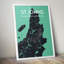 St. Johns City Map - Unframed Graphic Art Print on Paper-1281277464-1263265398