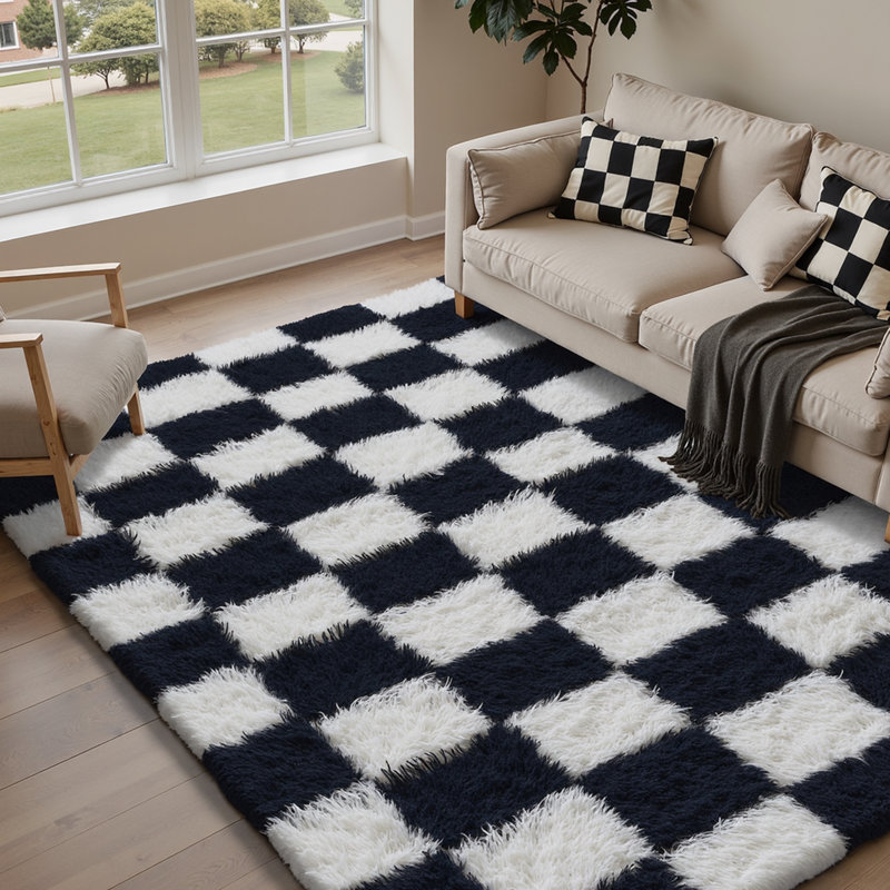 Shag Area Rug, Rectangle 160 x 230 cm