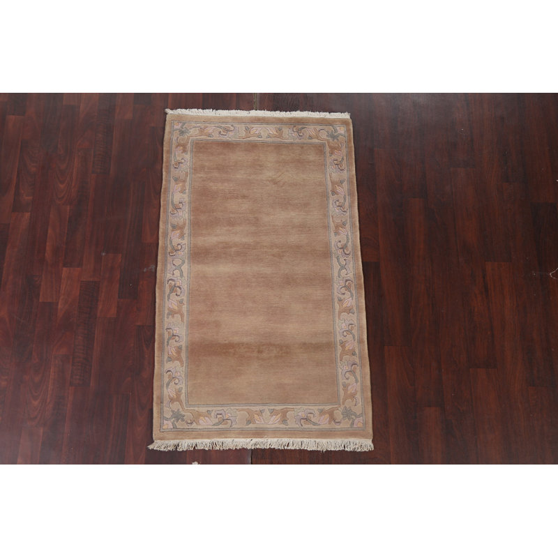 Tapis oriental en laine népalais noué à la main 3 x 5