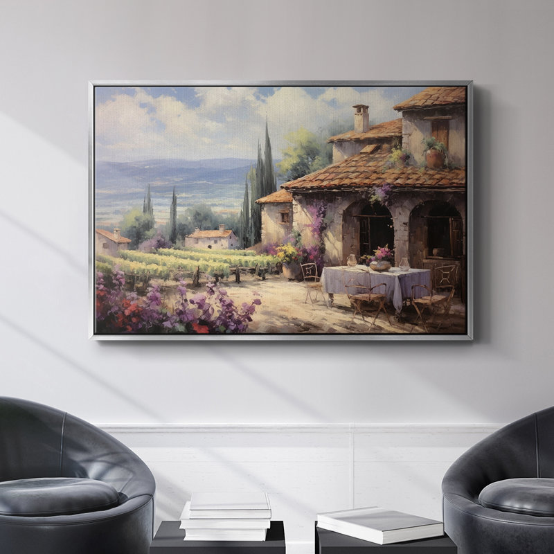 "Vintage Landscape - CCL III" sur toile, H 17 po x l 25 po
