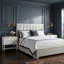 Love Joy Bliss Alabaster 4 Piece Queen Bedroom Set W/Chest-599159798-599159803