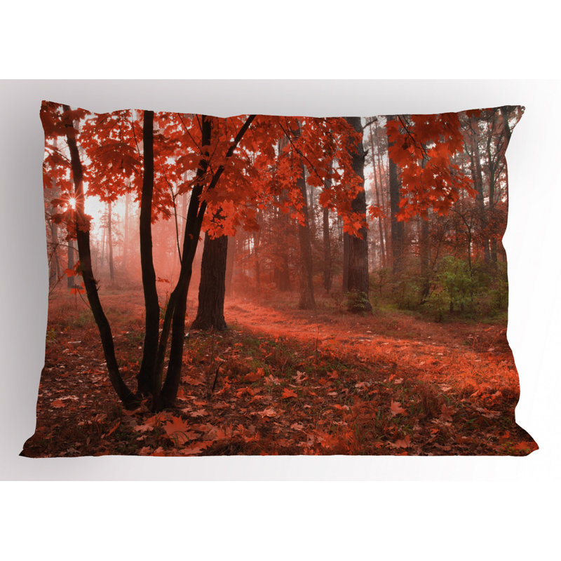 Forest Polyester Sham Set, Twin