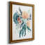 Teal & Peach Bouquet II - reproduction d'art sur toile-192230430