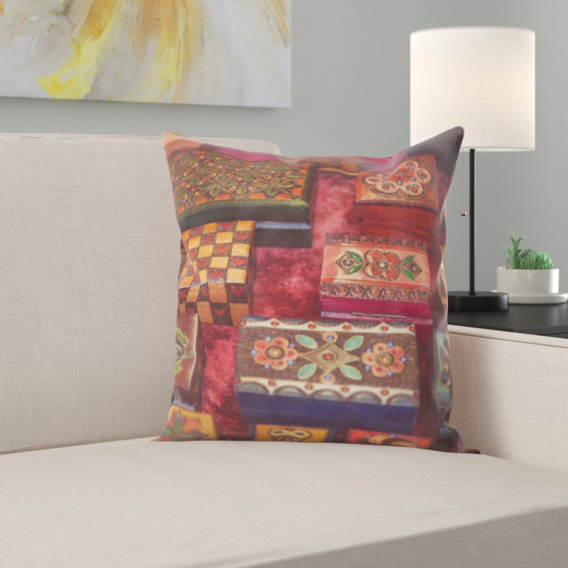 Coussin décoratif art