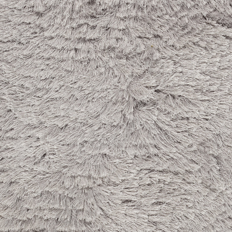 Whisper Wool Area Rug in Light Gray, Rectangle 5' x 8'