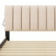 Lit plateforme tapissier avec lit gigogne-2093233527