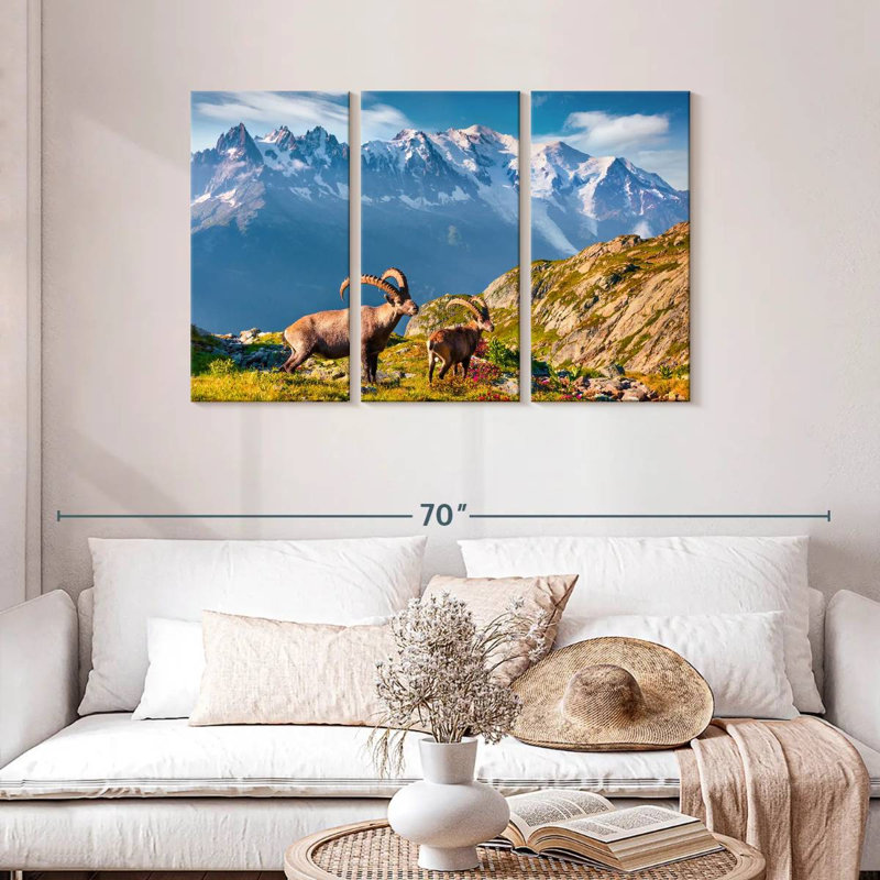 Alvord Mont Blanc Ibex, 28" H x 45" W