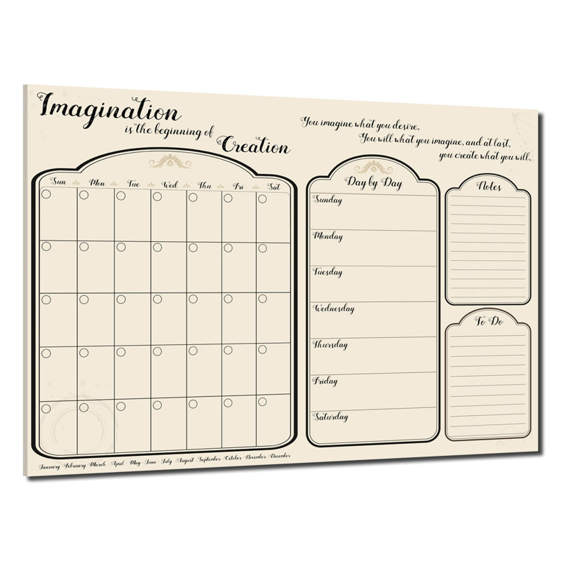 Acrylic Dry Erase Board, 30" H x 40" W x 0.75" D