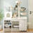 Cat Tree Cat Tower With Litter Box Enclosure-1907306722
