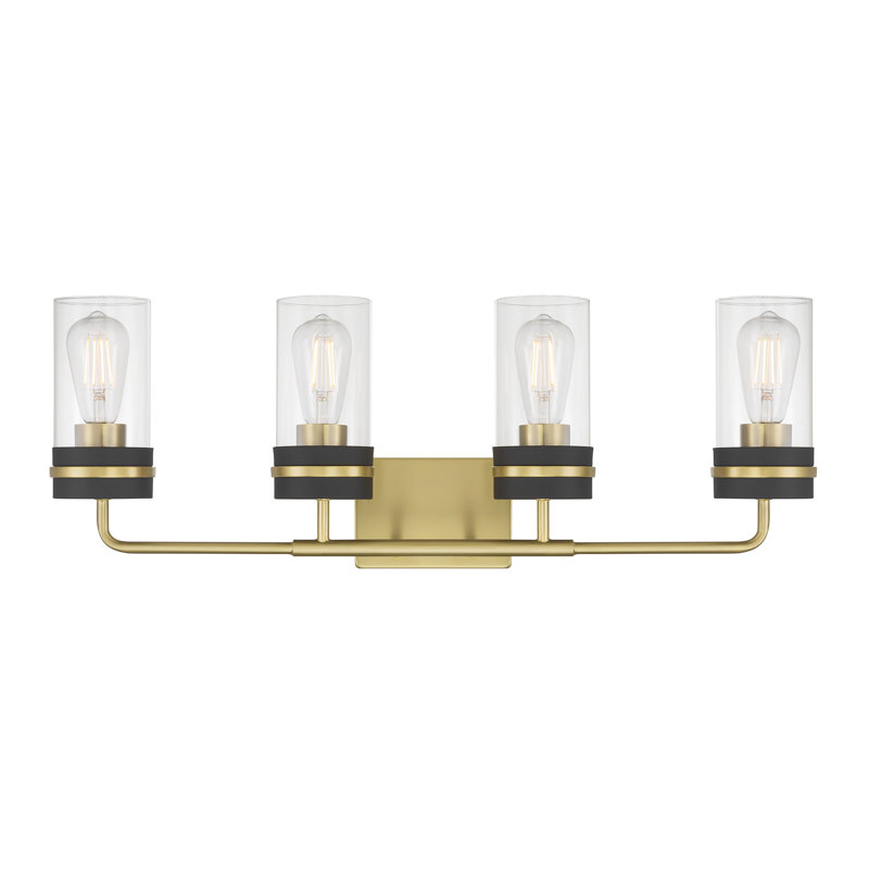 Meuble-lavabo 4 lumières 28 po Altherr, Quatre lumières, H 9,75 po x l 28 po x P 6 po