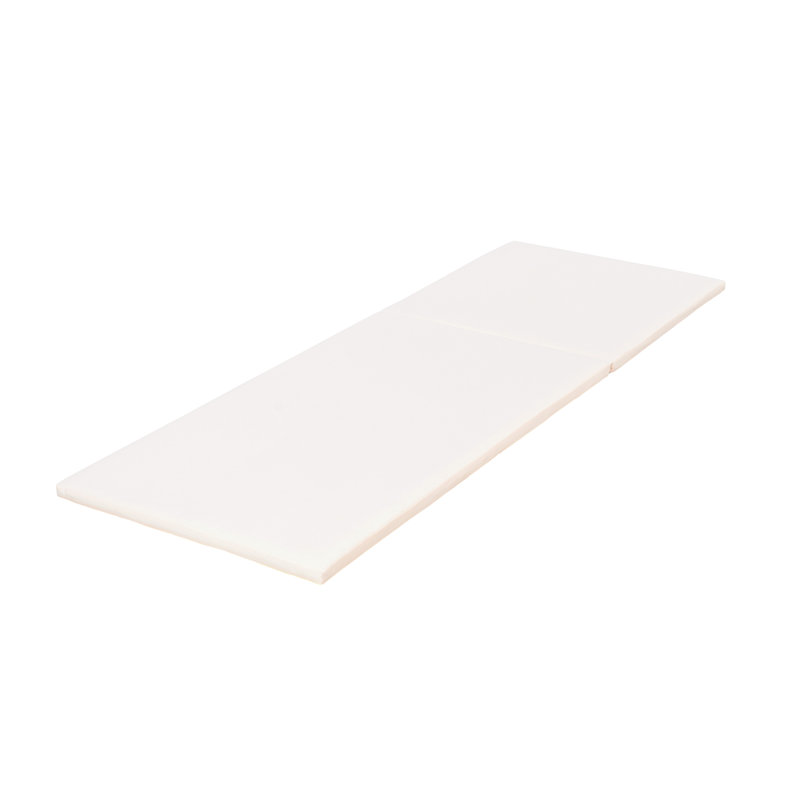 Coussin crème résistant à l'eau, mousse pliable confortable pour la détente du patio