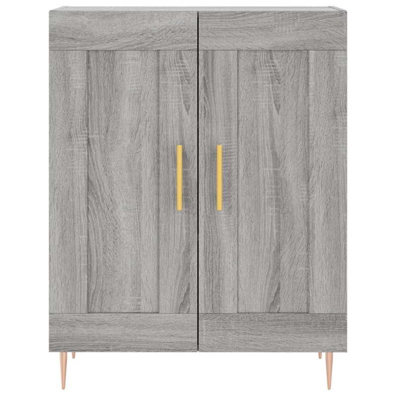 Julissa 2 - Door Standard Accent Cabinet, Grey Sonoma