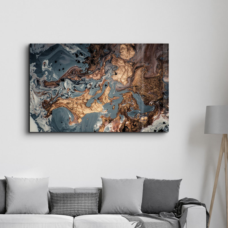 Decorative Tempered Glass Painting