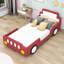 Lit plateforme simple avec roulettes Amarionna-428140218