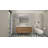 Single Bathroom Vanity with Acrylic Top-1374664430