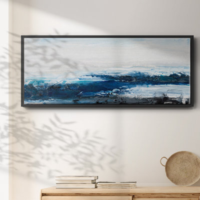 «Mysterious Sea I», toile encadrée de qualité supérieure - prête à être accrochée