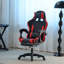 Inbox Zero Adjustable Reclining Swiveling PC & Racing Game Chair with Footrest-1914706531