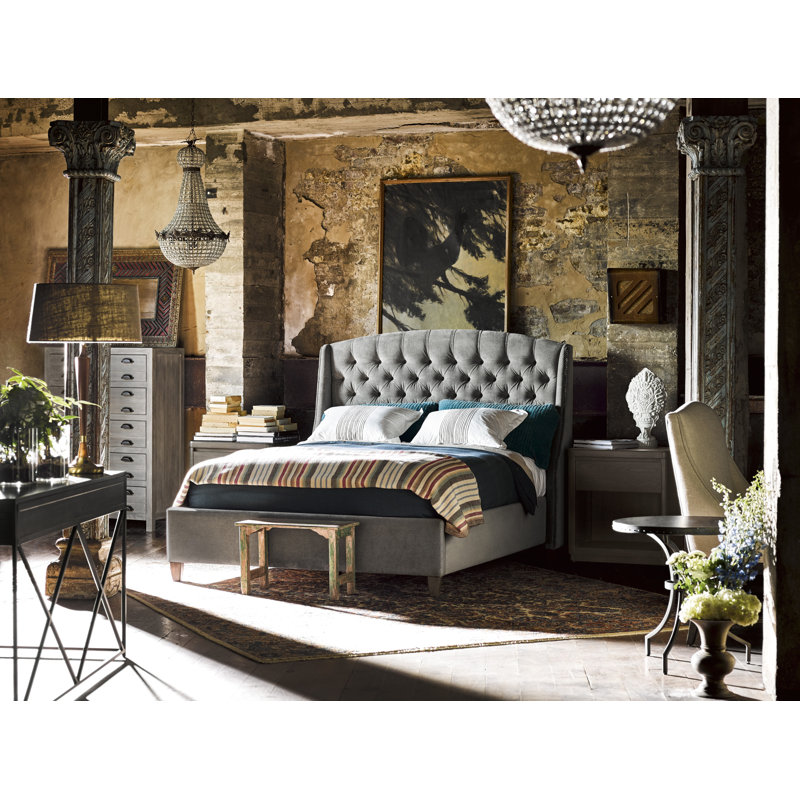 Ensemble de chambre configurable avec lit à panneaux Julesburg