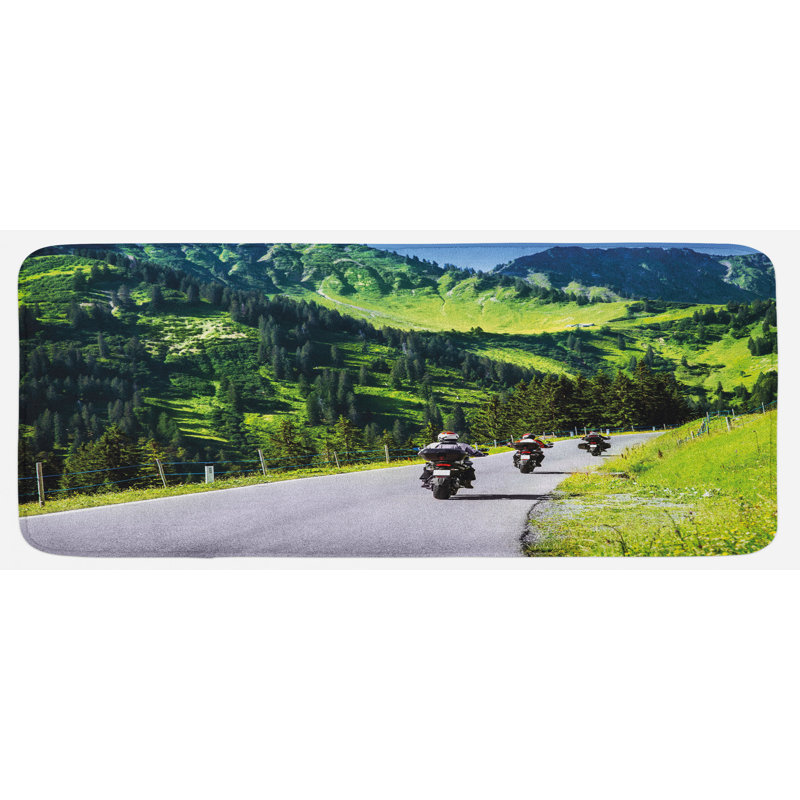 Tapis de cuisine mountain