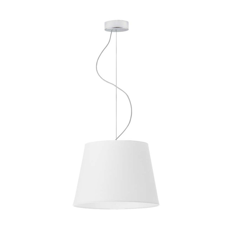 Demariana 1 - Light Single Pendant, White, Light Grey