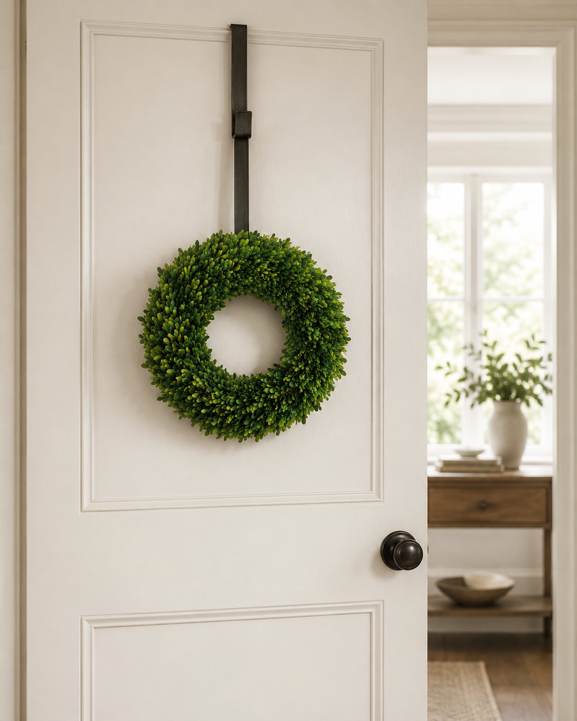 Birch Lane™ Alby 31" Boxwood Wreath, 16" H x 16" W x 2.75" D