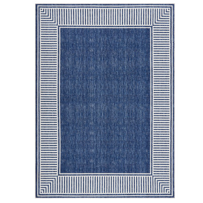 Rectangle Striped Area Rug
