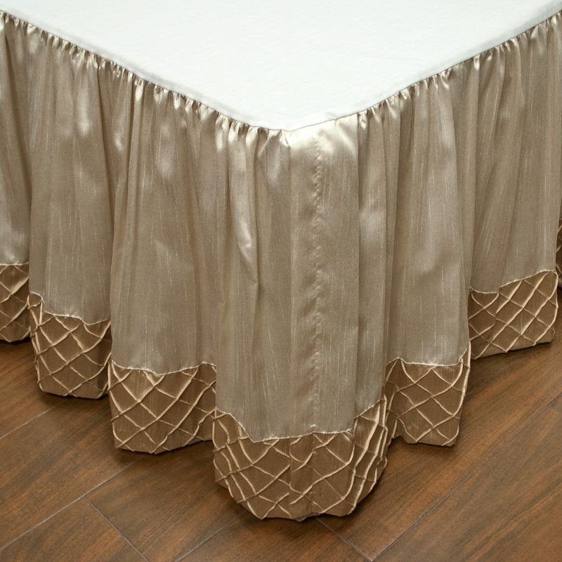 Jupe de lit de luxe 18 po Casablanca, Grand