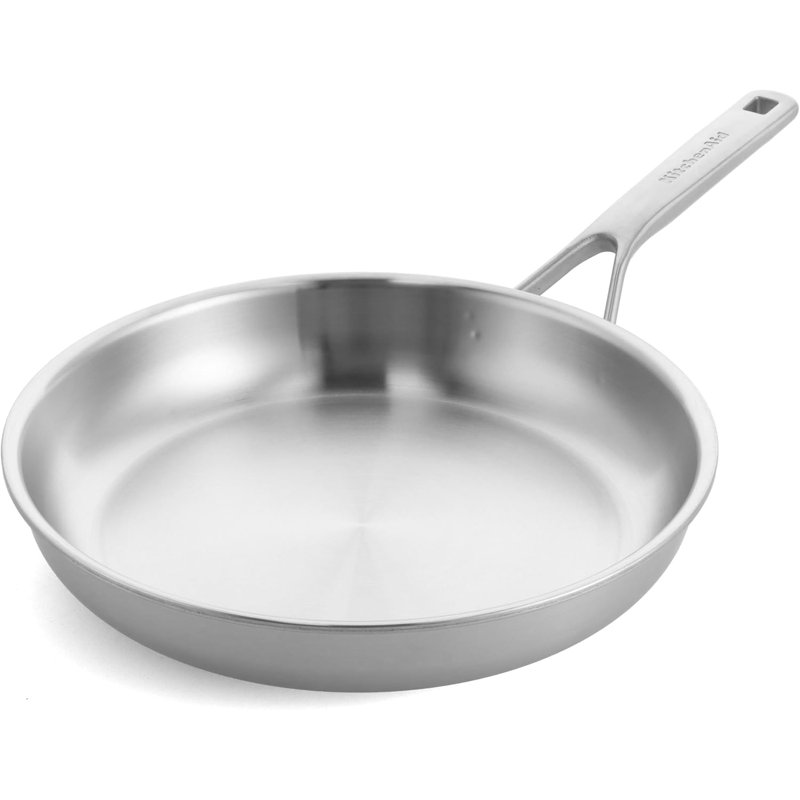 KitchenAid Multi-Ply Stainless Steel Frying Pan, 28 cm