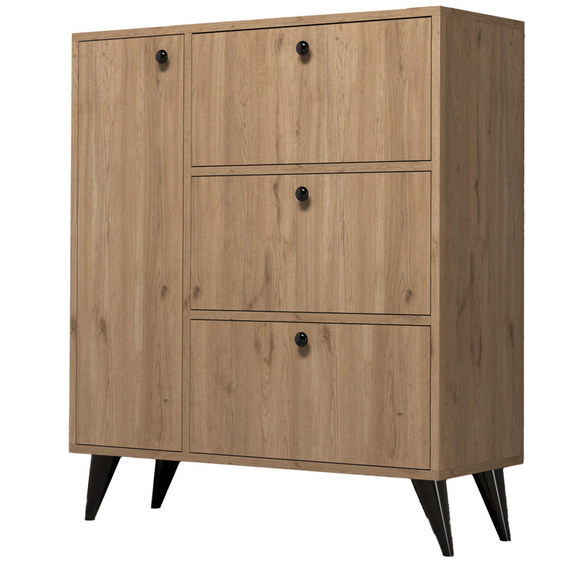 Armoire à chaussures avec 3 tiroirs