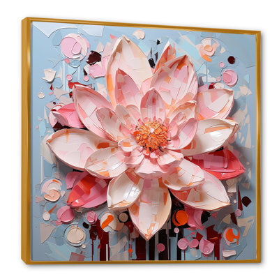 «Bliss Unveile Lotus» sur toile