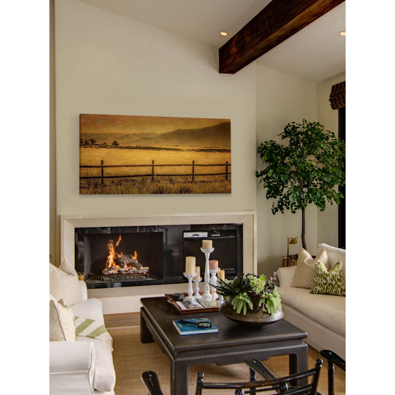 Yampa Valley Morning by Don Schwartz - Wrapped Canvas Print, 45cm H x 91cm W