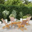 14-4 Polyester/Polyester Blend Garden Chair With Cushion Folding Chair Set-105676114