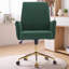 Chaise en velours côtelé - Base dorée et support en S pour votre quotidien-1588602548