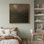 Art mural encadré abstrait rétro antique classique pour chambre à coucher