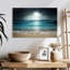 «La Digue Island Evening Sky», reproduction sur toile-1437820436