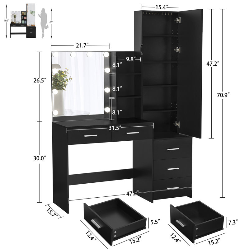 Vanity, Black