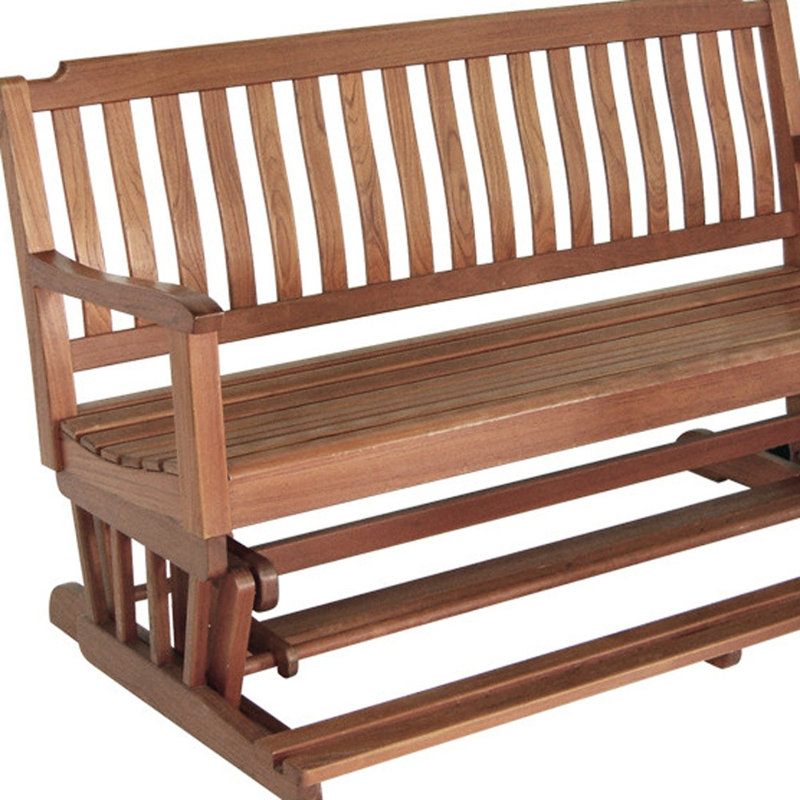 Banc oscillant en teck